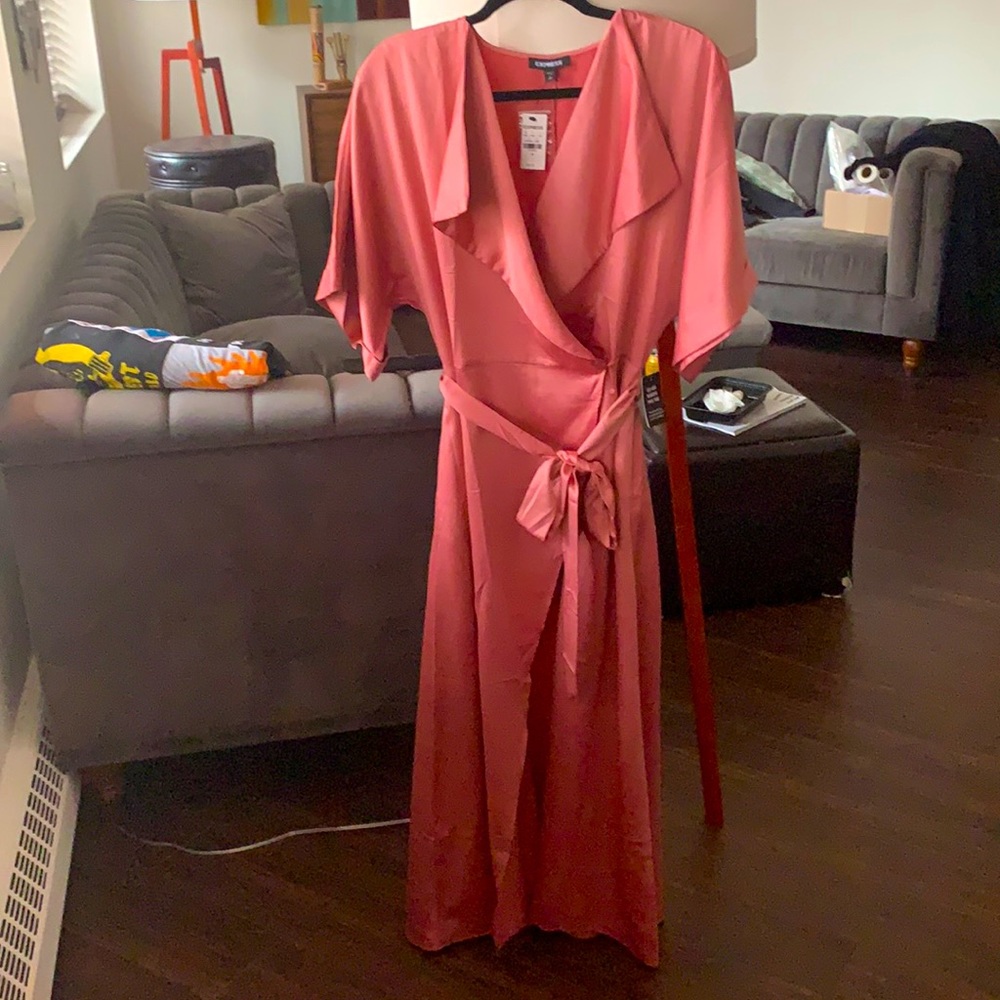 NWT Express Long Kimono Top Sz M